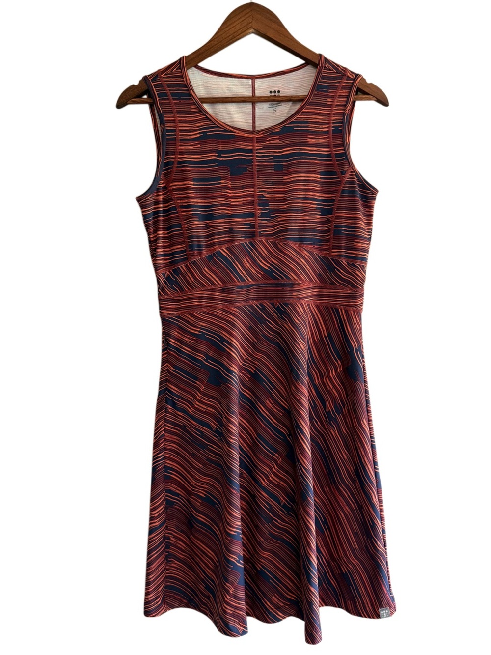 Title Nine Sporty Dress Stretch Knit Small Athletic Hiking A-Line Casual Travel